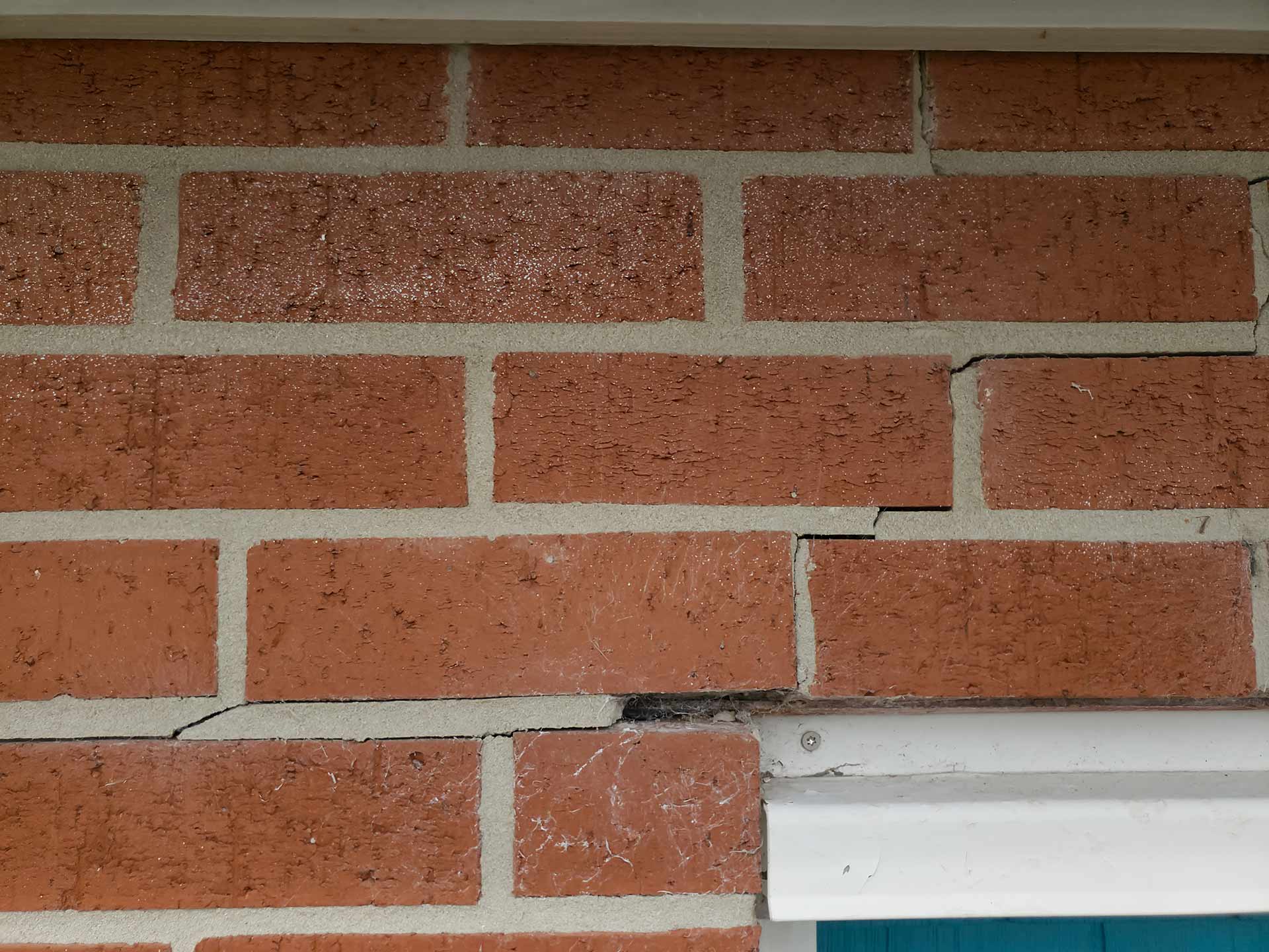 exterior foundation damage