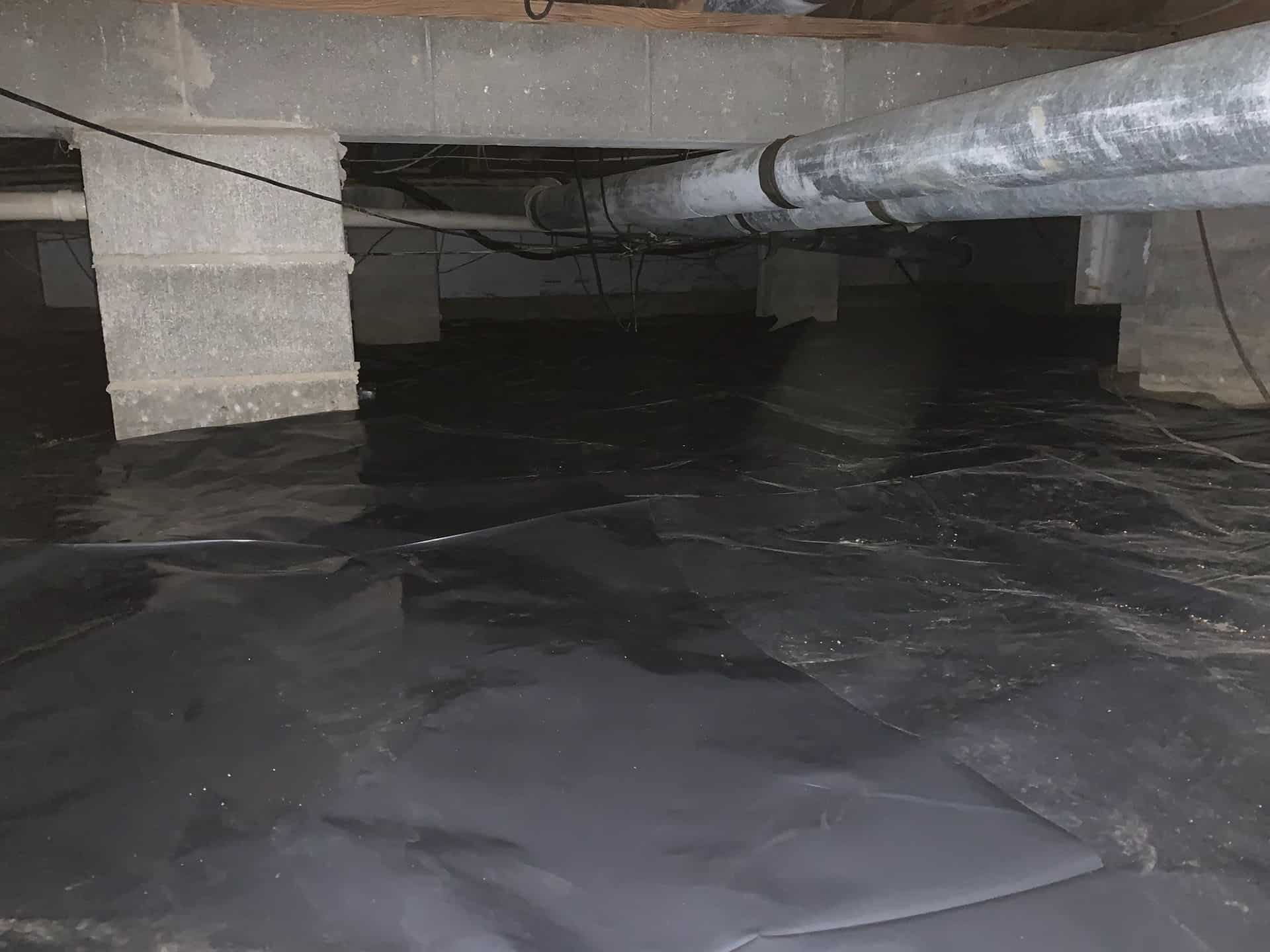 crawl space vapor barrier