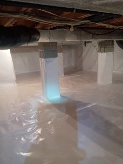 encapsulated crawl space