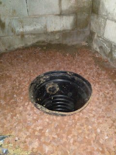 crawl space sump pump