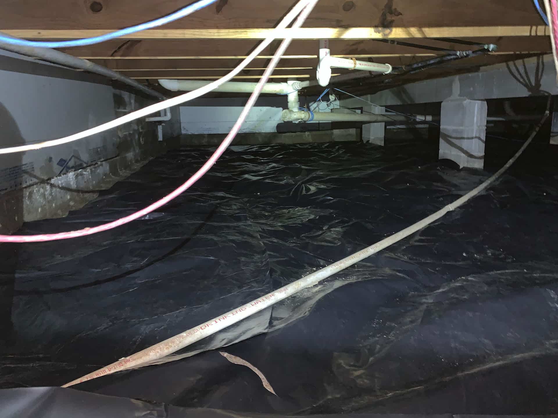 crawl space vapor barrier