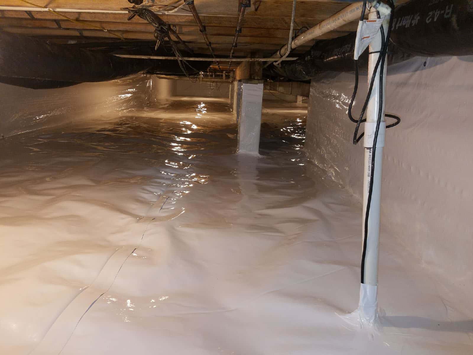 crawl space vapor barrier