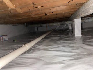 crawl space encapsulation system